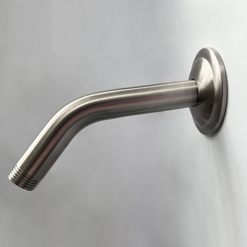 1/2 NPT Shower Arm with Flange, Wall Mount Rain Head Extension