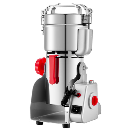 300g Electric Grain Mill Grinder 1500W Stainless Steel