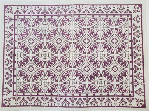 Alhambra Eggplant Placemats Pack of 24