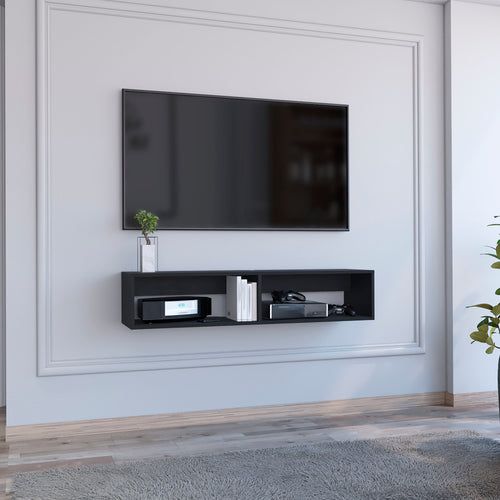 Rockwood Floating TV Stand with Storage Shelves