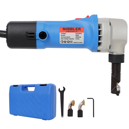 Electric Sheet Metal Nibbler 16 Gauge Precision Cutter