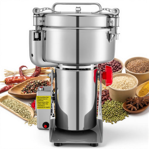 2000g Electric Grain Mill Grinder 3400W 32000RPM Spice
