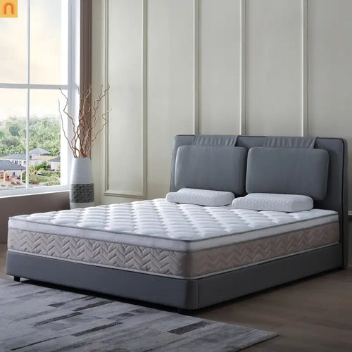 Mattress Hybrid Gel Memory Foam Pocket Spring 12in Queen Edge Support