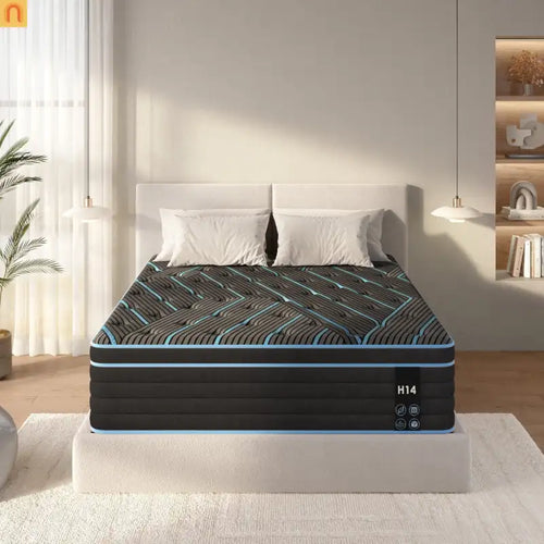 Hybrid Queen Mattress 12" Memory Foam Pocket Spring