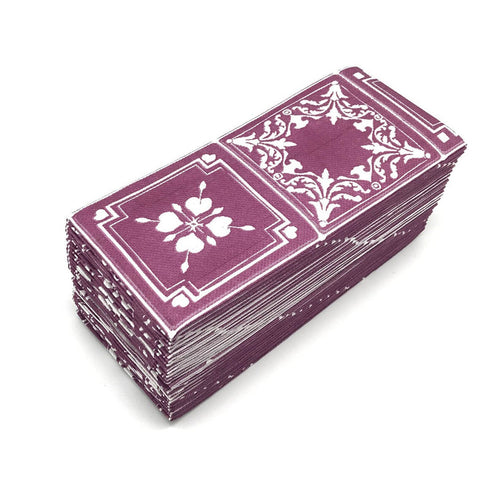 Sevilla Eggplant Linen-Like Napkins Pack of 50