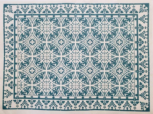Alhambra Turquoise Placemats Pack of 24