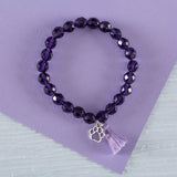 Paw Print Mala Bracelet