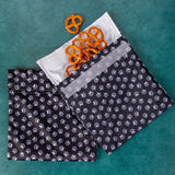 Paw Print Reusable Snack Pouch - Set of 2