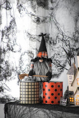 Set of 2, 10.6'H Halloween Gnome Decor