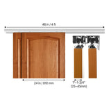 Bypass Sliding Door Hardware Kit