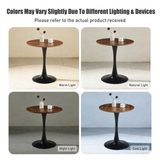Engineered Wood Dining Table Natural