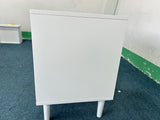 Engineered Wood Nightstand White