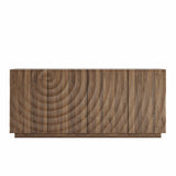 Buffet Cabinet with Storage, 4 Doors Modern Accent Storage Sideboard