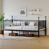 Twin Metal Bed Frame Black