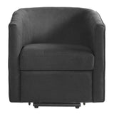 Power Lift Recliner Chair Dark Grey Chenille Electric Footrest
