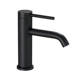 Black Stainless Steel Waterfall Bathroom Sink Faucet Single Handle