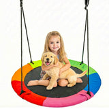 YC saucer swing 40" -Rainbow