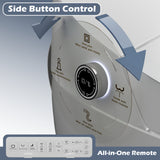 Smart Toilet with Bidet Built in, ADA One-Piece Toilet Auto Open/Close