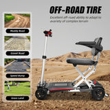 Mobility Scooter Foldable Red