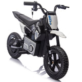 24V Kids Ride On Electric Toy Motocross Motorcycle,200W High Speed Hub Motor,Rea