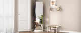 360° Rotating 66"x17.8" Multifunctional Full Length Mirror