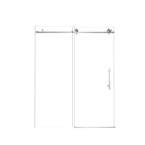 Frameless Shower Door 44-48" W x 76" H Tempered Glass