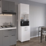 Bombona 80" High Double Cabinet Kitchen Pantry, Storage Cabinet