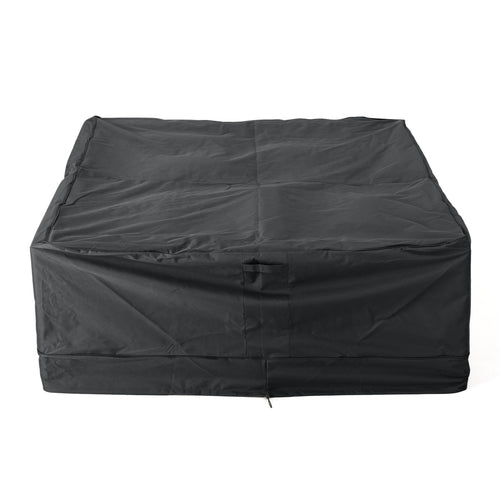 Waterproof Patio Chat Set Cover Gray 86x65x28 inches