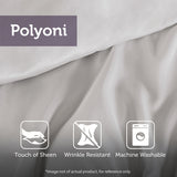 7-Piece Comforter Set - Pleated Tufted Polyester - Queen
