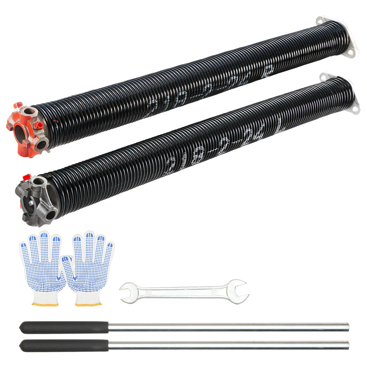 Garage Door Torsion Springs, Pair of 0.218 x 2 x 24inch