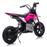 24V Kids Ride On Electric Toy Motocross Motorcycle,200W High Speed Hub Motor,Rea