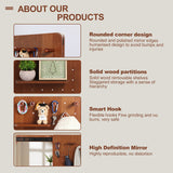47.6 x 15.7 inch multi-functional design panel wall-mounted full-length mirror