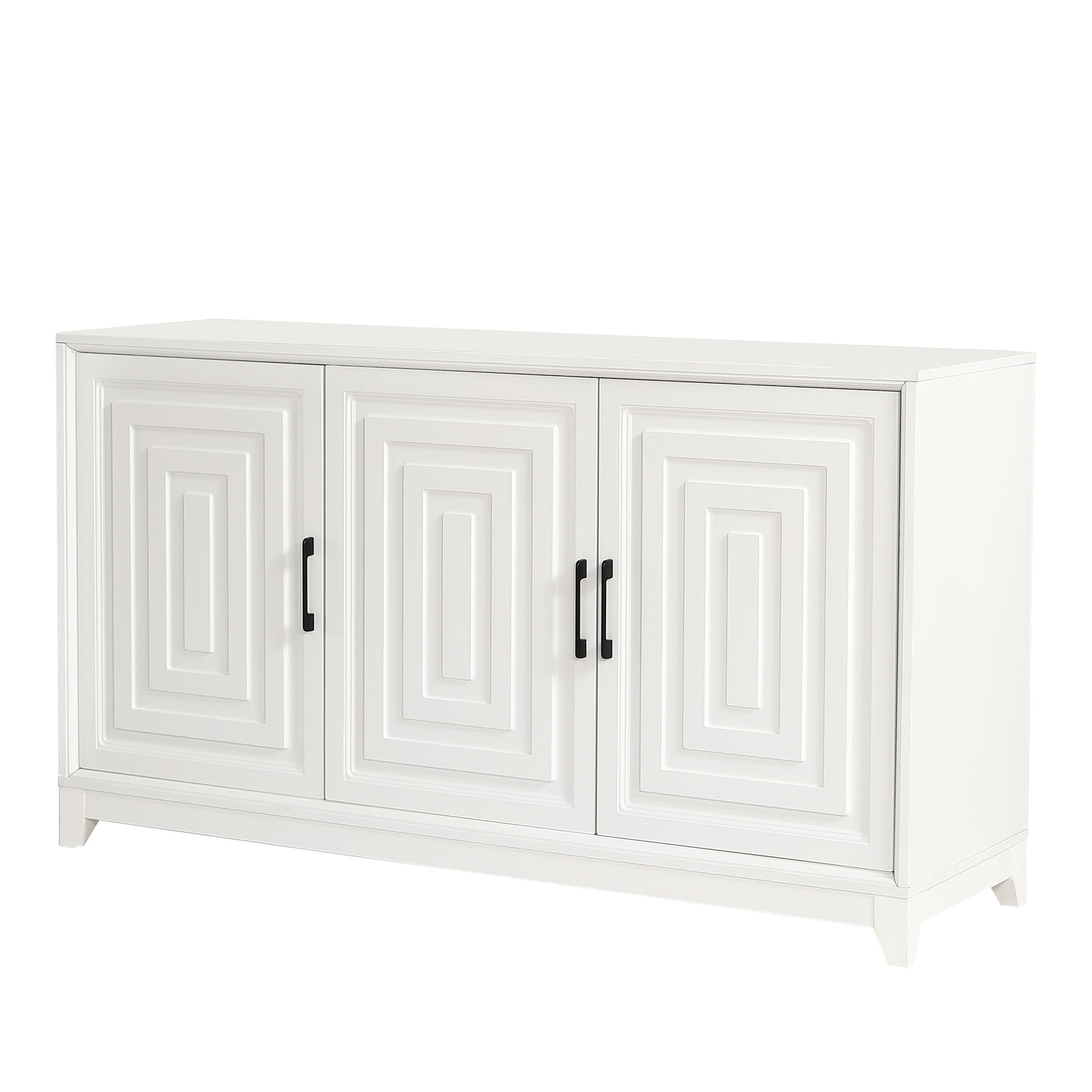 Modern TV Stand Media Console Cabinet for TVs up to 65