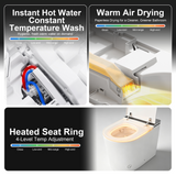 Household luxury no water pressure limit all-in-one intelligent toilet