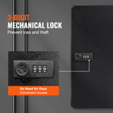 48-Key Cabinet, Key Safe with Combination & Key Lock