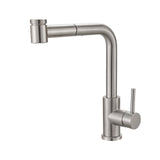 Black Kitchen Sink Faucet with Pull Out Sprayer