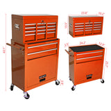 High Capacity Rolling Tool Chest with Wheels and Drawers