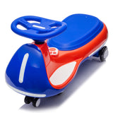 12V Kids ride on Electric Wiggle Car W/2-in-1 Smart Design,Controllable LED Ligh