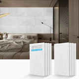 3D Faux Stone Wall Panels, 8 PCS PU Wainscoting Panel for Interior Wall Decor