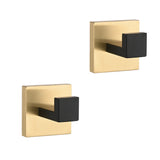 2 Pack Stainless Steel Wall Towel Hooks
