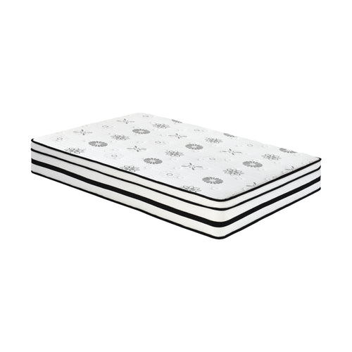 12-inch Hybrid Mattress Plush Foam Breathable Quilted Cover
