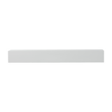 60" Paulownia Fireplace Mantel Floating Shelf White Wood