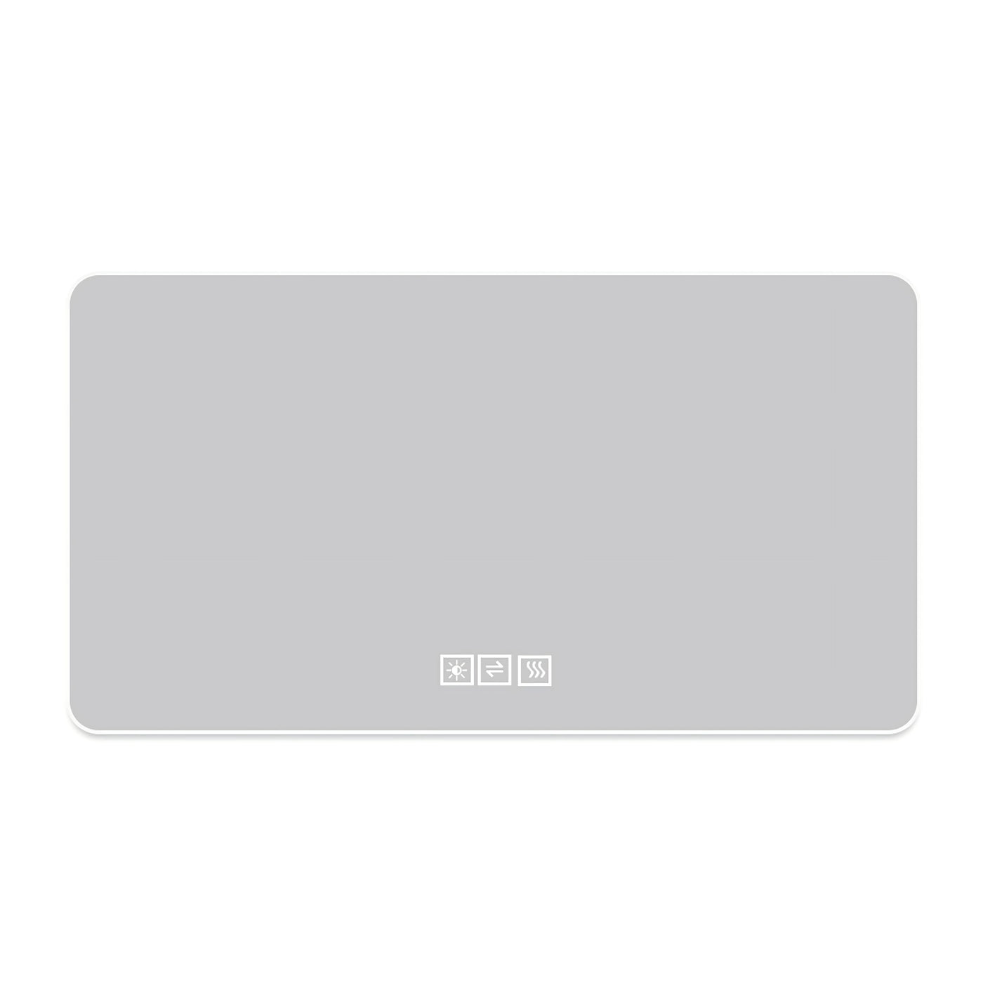 28x60 LED Bathroom Mirror Dimmable Three-Color Backlight