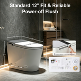 Household luxury no water pressure limit all-in-one intelligent toilet