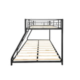 Full Metal Bunk Bed Black