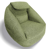 Inflatable Ergonomic Couch - Olive Green - Electric Pump Included
