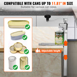 Commercial Can Opener, Heavy-Duty Manual Tabletop Cans Opener
