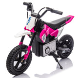 24V Kids Ride On Electric Toy Motocross Motorcycle,200W High Speed Hub Motor,Rea