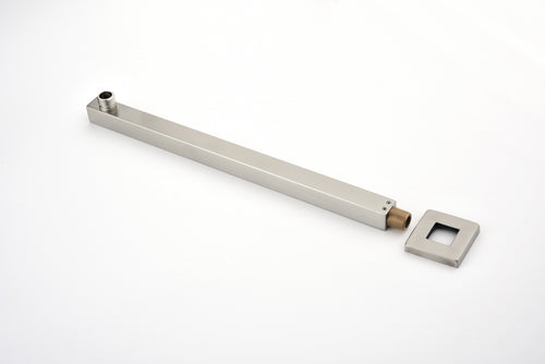 1/2 NPT Shower Arm with Flange, Wall Mount Rain Head Extension