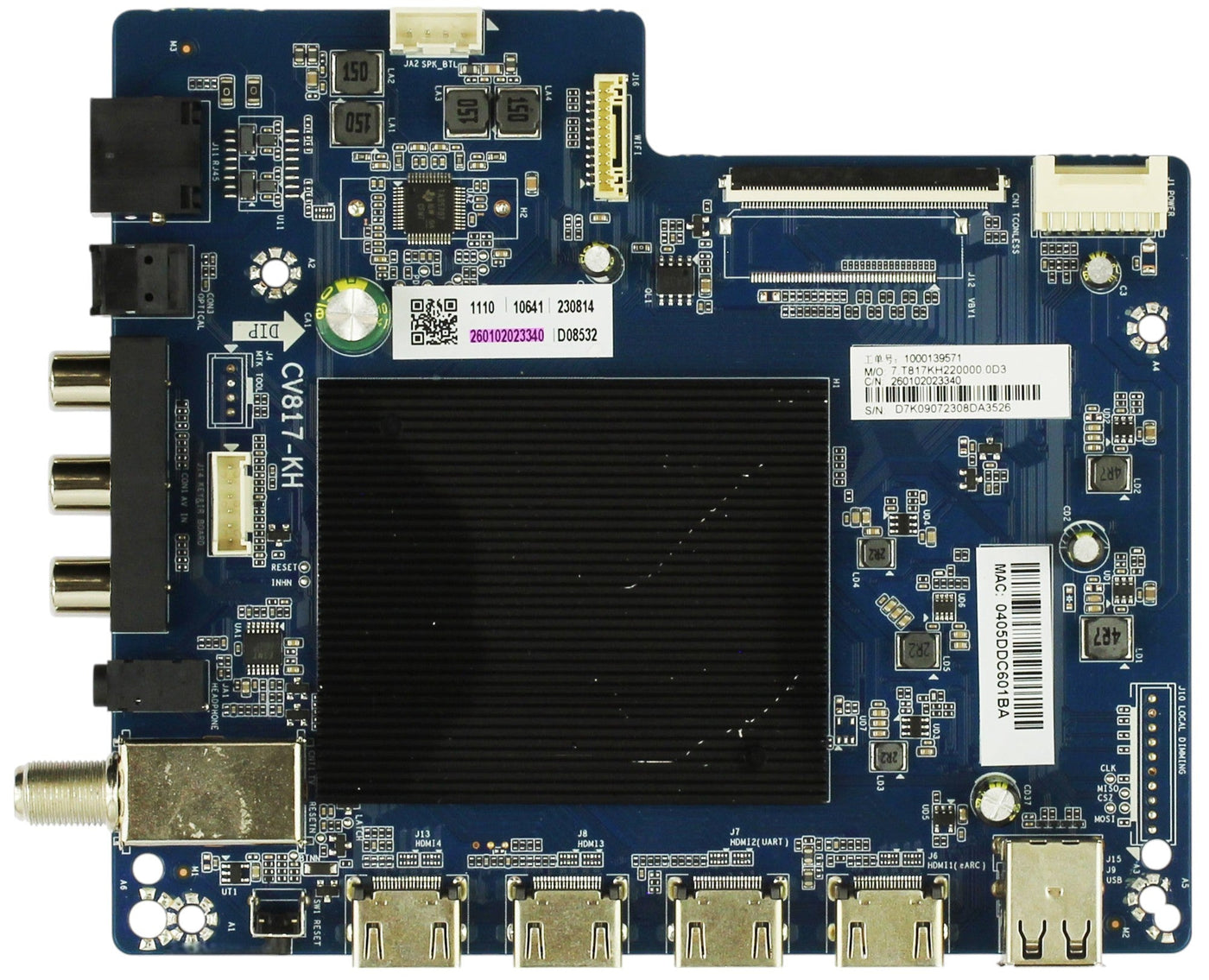 Philips 260102023340 Main Board for 50PUL6533 F7 MG8
